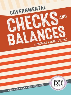 cover image of Governmental Checks and Balances